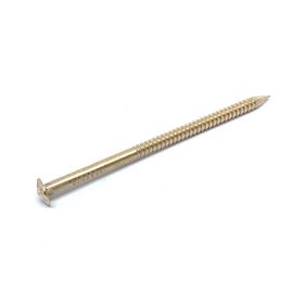 ボートの建物のための60MM x 3.15のローズの頭部リングすねのケイ素青銅色の釘