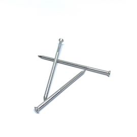 ステンレス製の無くなった頭部が滑らかなすねのパネルを釘付けする木のプロジェクトは30MM x 1.6をピンで止める