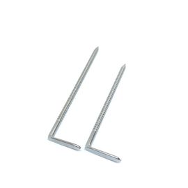 2.0 x 50mmのヘッド環状の溝の螺線形のすねは316のL磨かれた表面を釘付けする