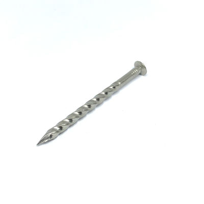2.8X65MMの歪んだすねのDeckingのための楕円形の頭部のステンレス鋼の釘